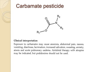 Carbamate pesticide

 
