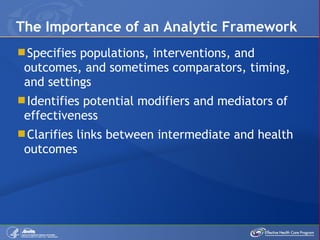 Analysis Framework Inicator Analytic Frameworks | PPT