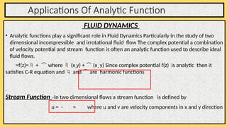 ANALYTIC FUNCTIONs differentiability .pptx