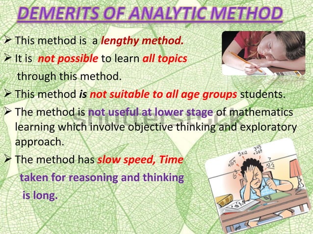 Analytico Synthetic Method Of Teaching Mathematics Ppt Analytico Synthetic Method Of Teaching Mathematics Ppt