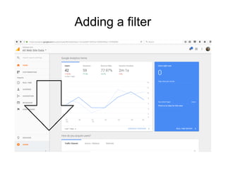 Filter Analytics Analytics Filters and Goals | PPT