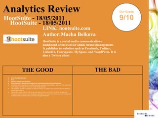 Analytics review-hootsuite