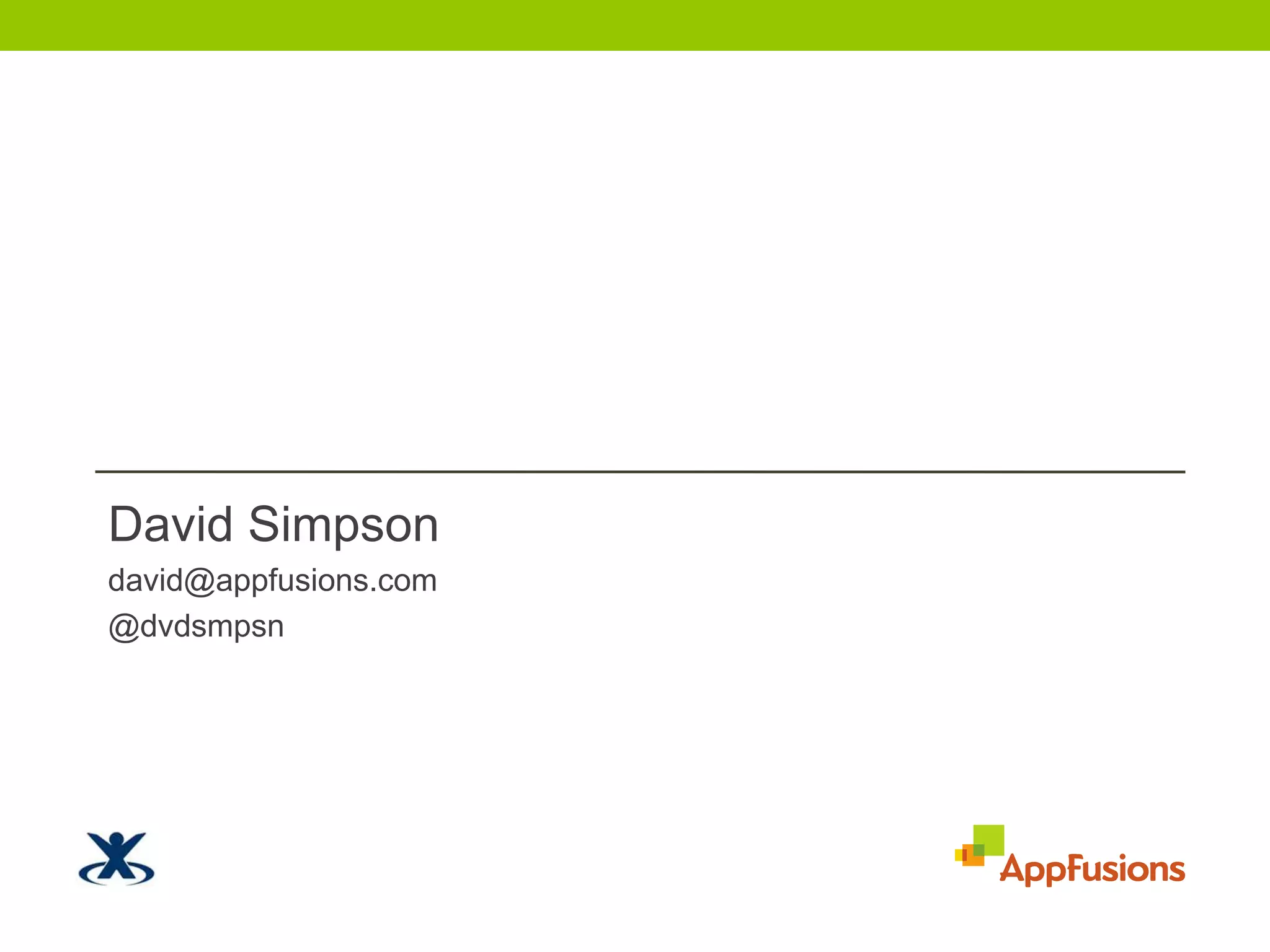 David Simpsondavid@appfusions.com@dvdsmpsn