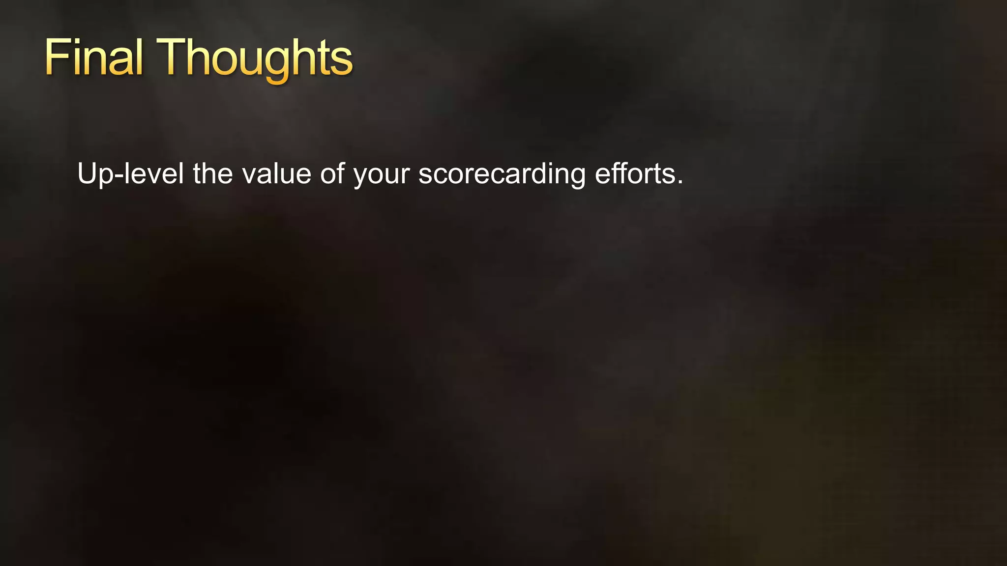 And evaluating each structure by impact