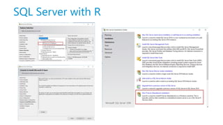 SQL Server with R
 