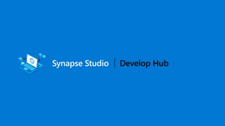 Synapse Studio Develop Hub
 