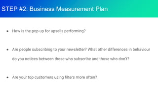 Analytics measurement plan [step by-step + free template] | PPTX