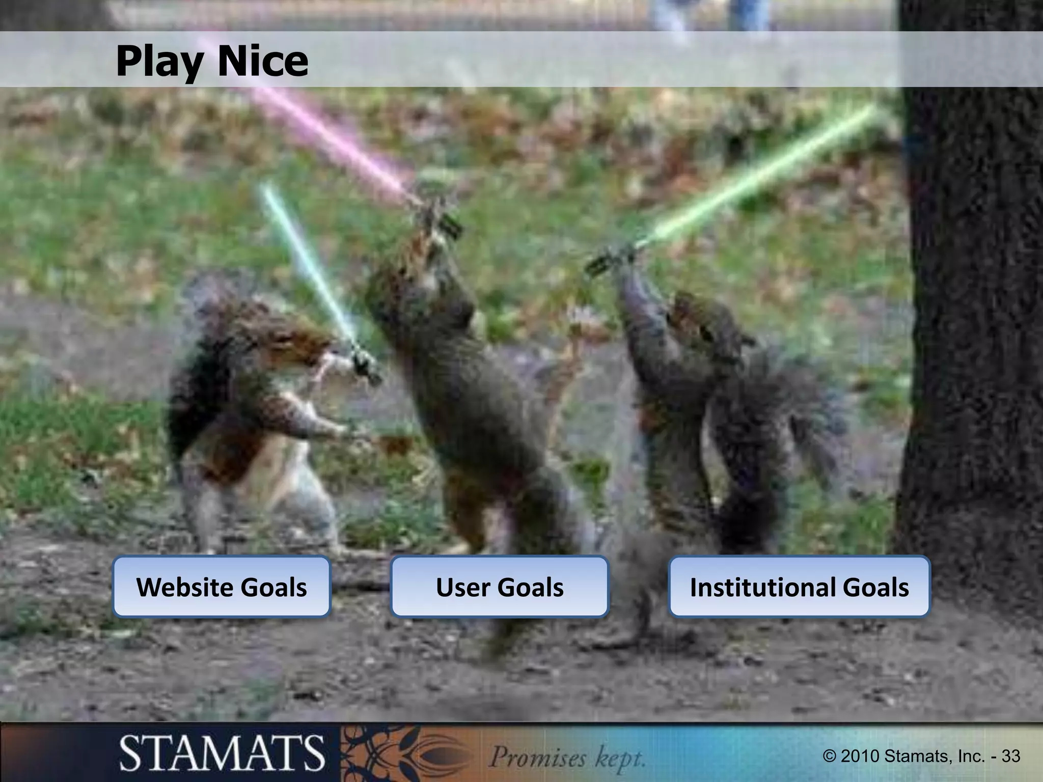 The Hub And Spoke Method: The SpokeThe spokes are the different business units, areas or competences that your organization has.The job of the hub is to supply the spokes with the information theyneed via processes designed to get the most out of the tools..More information on The Hub and Spoke model can be found in “The Cult of Analytics”