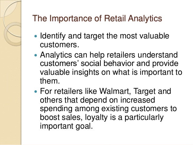 Analytics Retail Analytics Analytics Retail Analytics