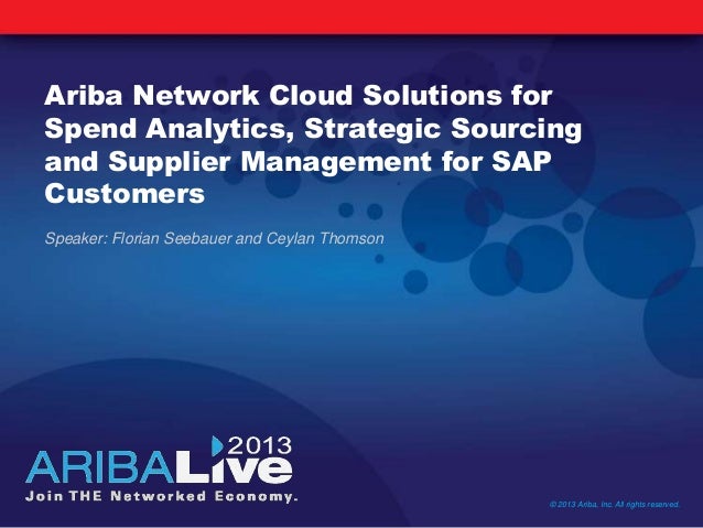 sap ariba network login