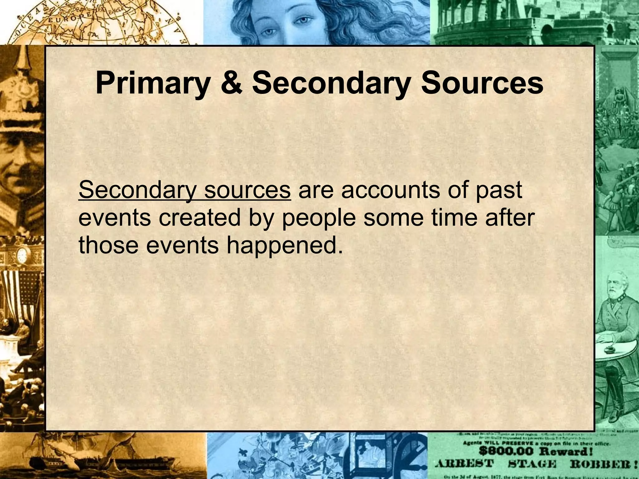 Analyzing Primary Sources Ppt Analyzing Primary Sources Ppt
