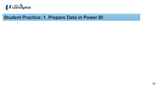 34
34
Student Practice: 1. Prepare Data in Power BI
 