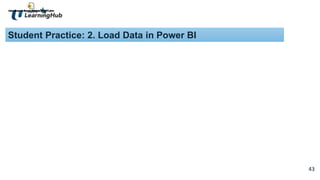 43
43
Student Practice: 2. Load Data in Power BI
 