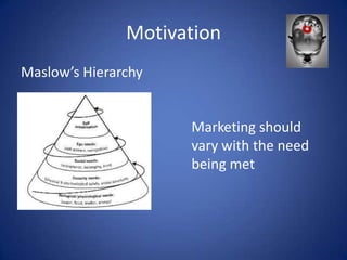 Psychological ProcessesMotivationPerceptionLearningMemory