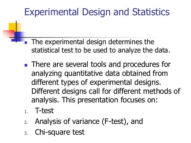 what is data analysis in experimental research
