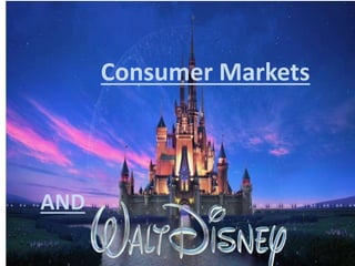 Consumer Markets
AND
 