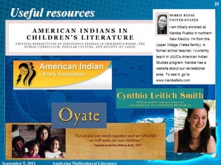 Analyzing Multicultural Literature Pptx