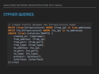 Analyzing network infrastructure with Neo4j | PDF
