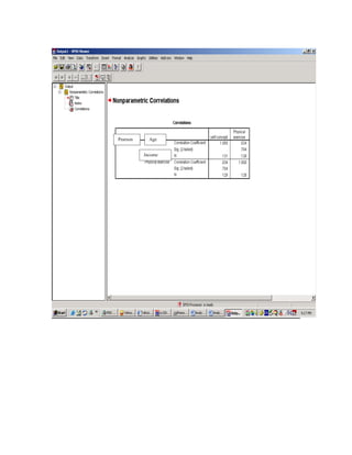 Pearson     Age


          Income
 