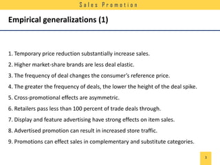 Analyzing the impact of sales promotion | PDF