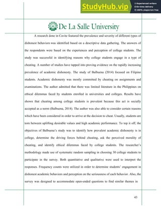 ANALYZING THE PERCEPTION OF UNDERGRADUATE STUDENTS ON ACADEMIC ...