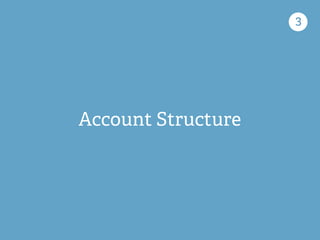 Account Structure
3
 