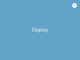 Display
6
 