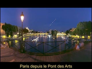 Paris depuis le Pont des Arts