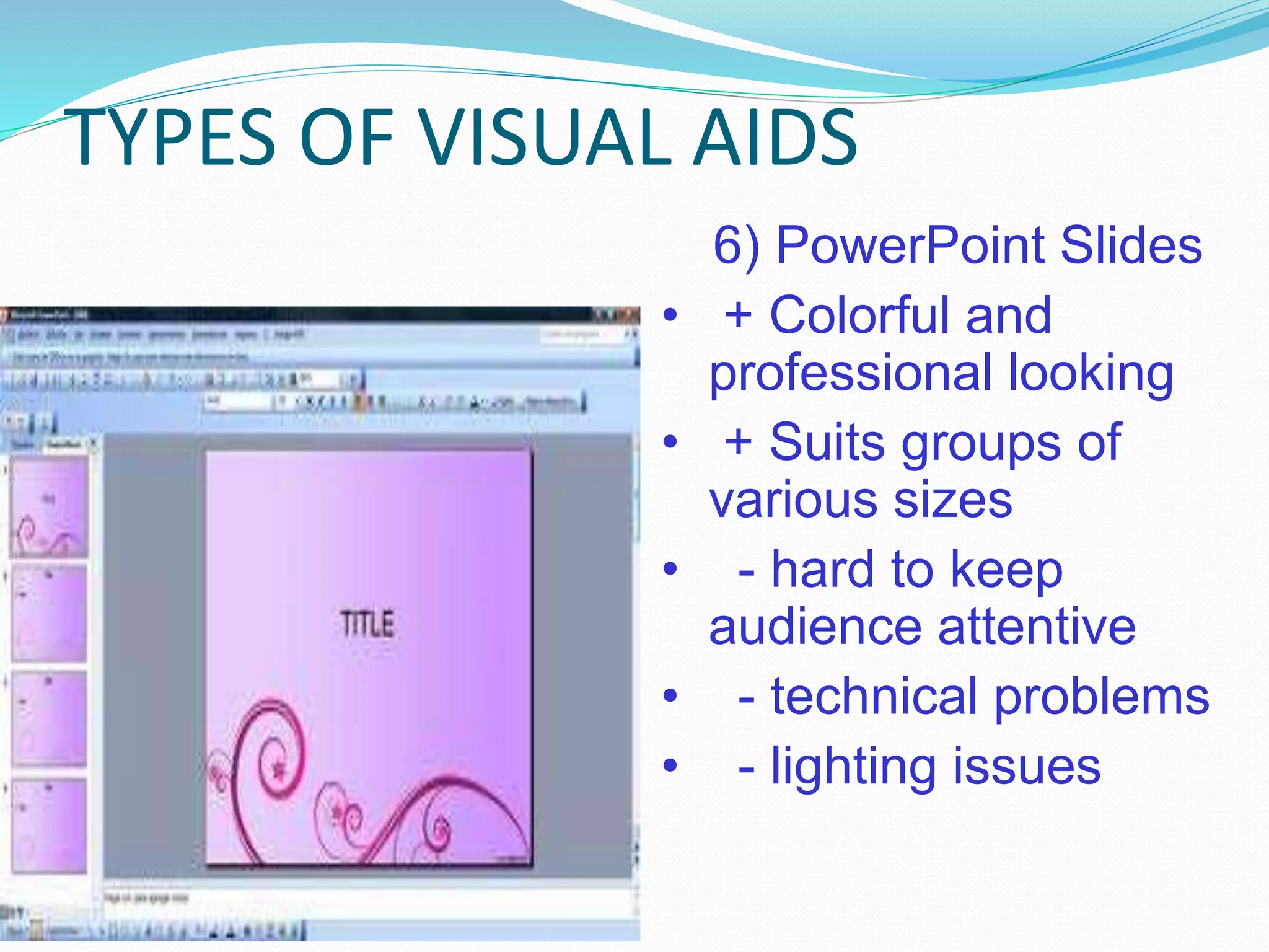 Visual Aids and Its Types | PPTX