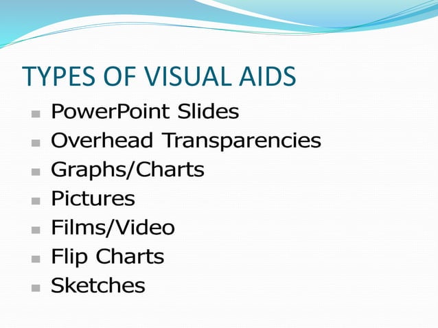Visual Aids and Its Types | PPTX
