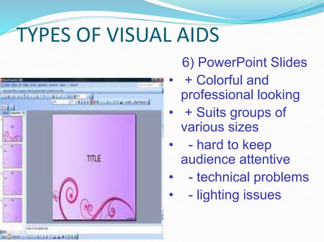 Visual Aids and Its Types | PPTX