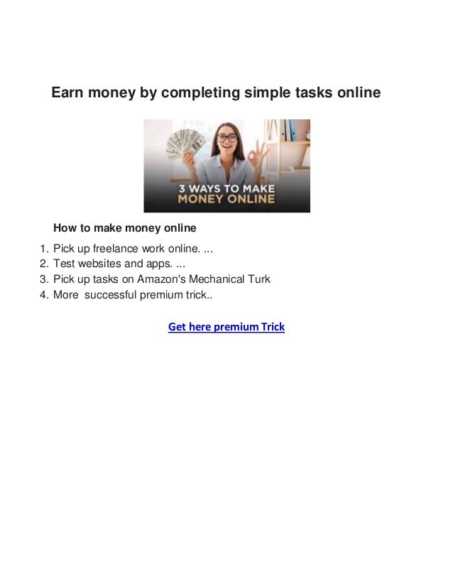 Make Money Online Premium Course Here PDF