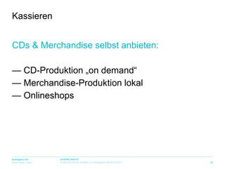  BookingRollenzuwachs2. Praxis Selbstvermarktung9