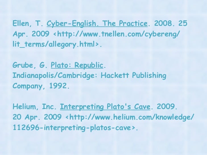 A modest proposal synthesis allegory of the cave picture