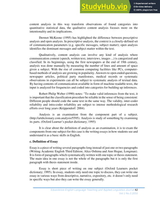 An Analysis Of Difficulties In Writing Essay At Second Grade Of ...