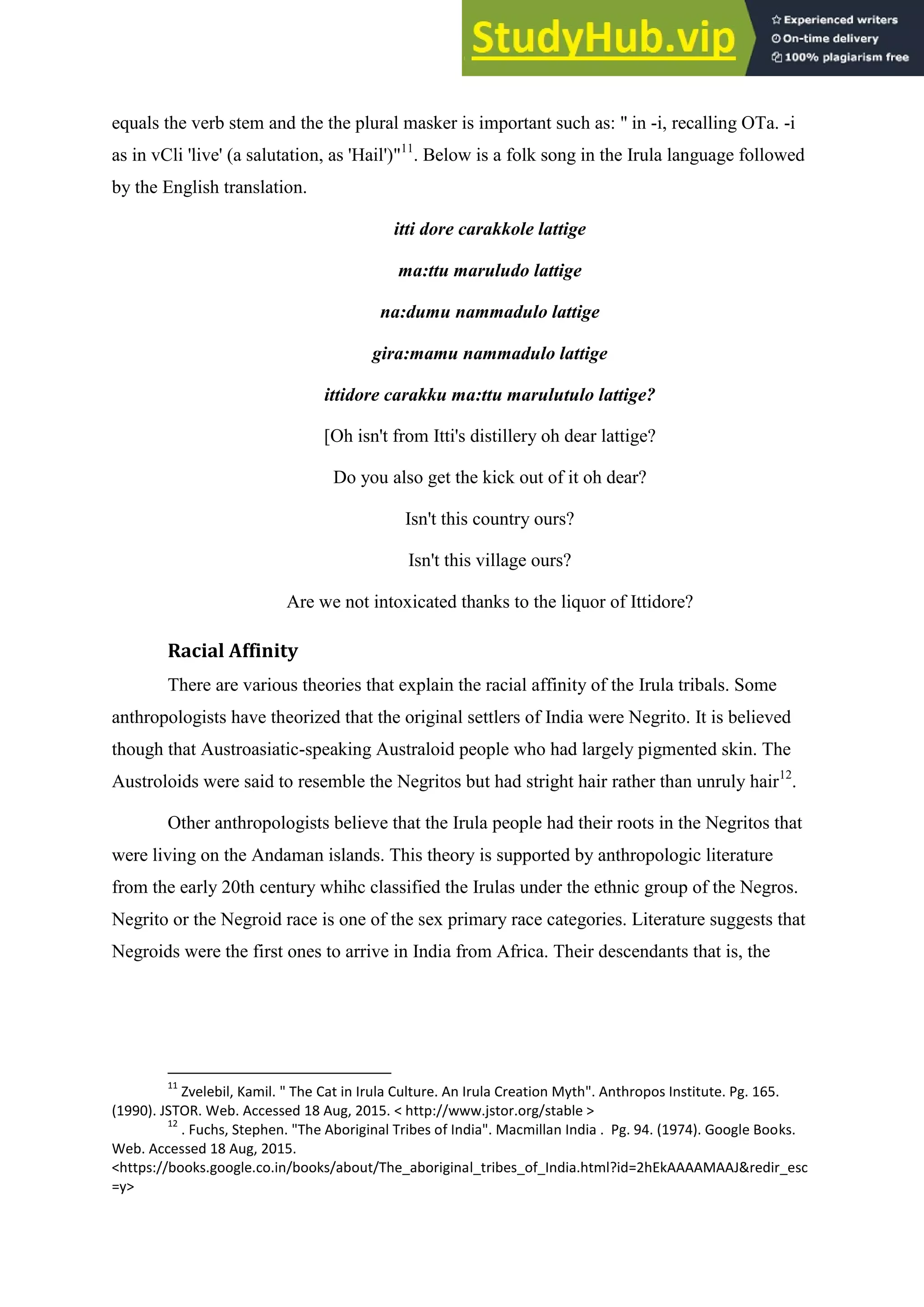 An analysis of Social Organisaion and Customs of The Irula Tribe.pdf