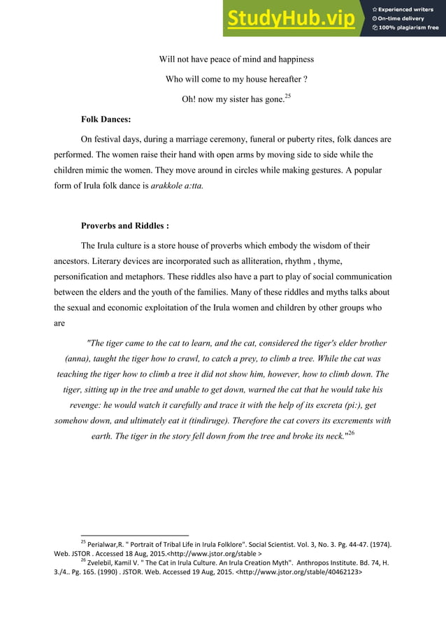 An analysis of Social Organisaion and Customs of The Irula Tribe.pdf