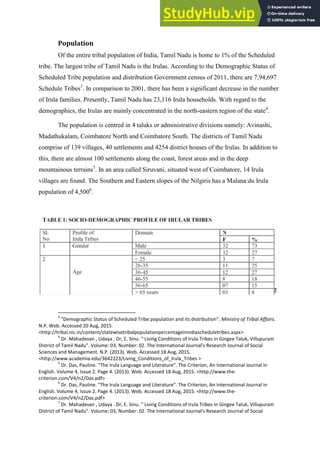 An analysis of Social Organisaion and Customs of The Irula Tribe.pdf