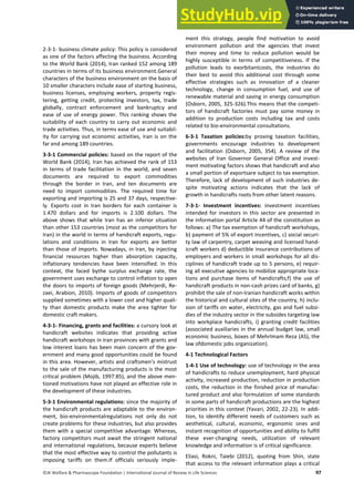 An Analysis Of The Environmental Factors Influencing The Handicraft ...