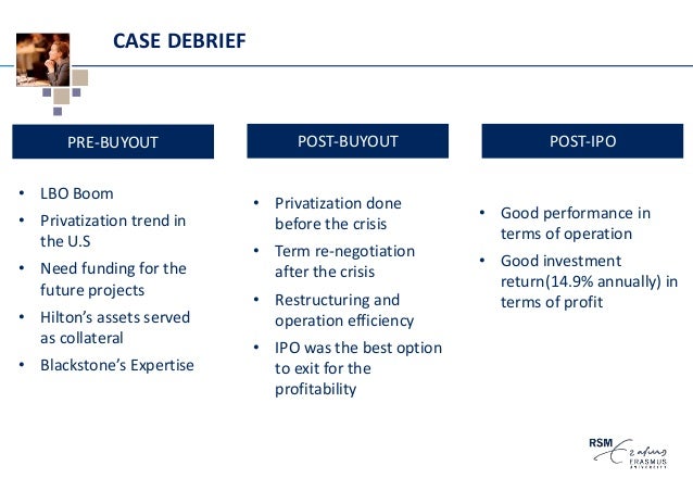 Hilton hotels case study on situation analysis