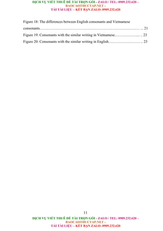 An Analysis On Consonants In English And Their Comparison In Vietnamese ...