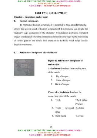 An Analysis On Consonants In English And Their Comparison In Vietnamese ...