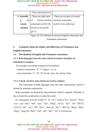 An Analysis On Consonants In English And Their Comparison In Vietnamese ...