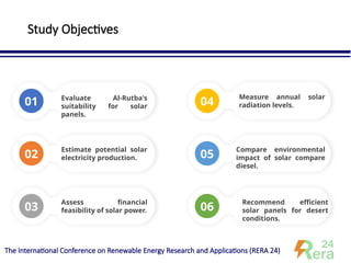 An Analytical Study on the Feasibility of using Solar Panels in West of ...