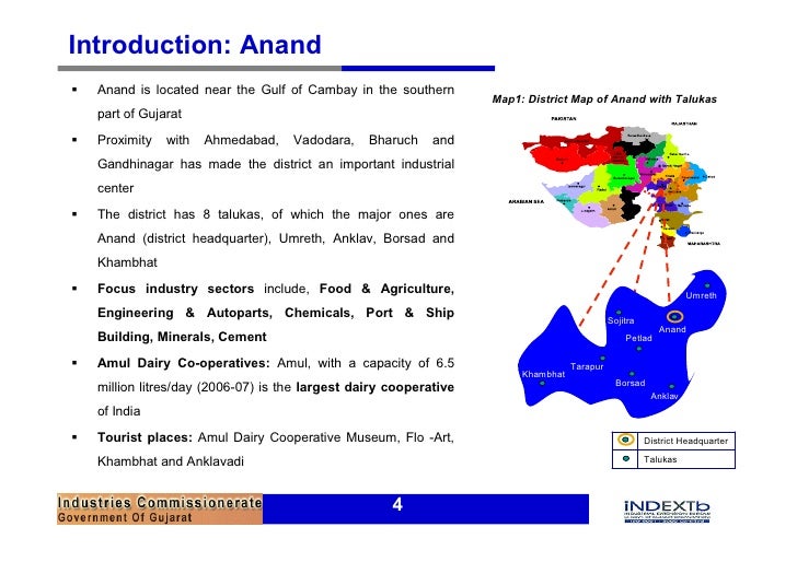 Anand District Profile