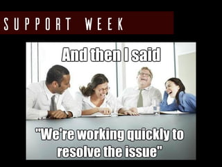 Support week
 