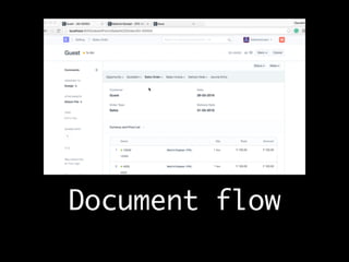 Document flow
 
