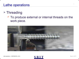 PPT On Lathe Machine | PPT