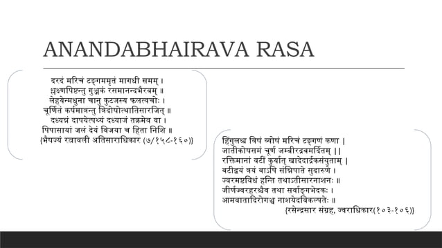 ANANDA BHAIRAVA RASA, MLV RASA,VKR .pptx