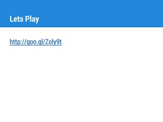 Lets Play 
http://goo.gl/Zoly9t 
 